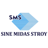 Логотип Сине Мидас Строй